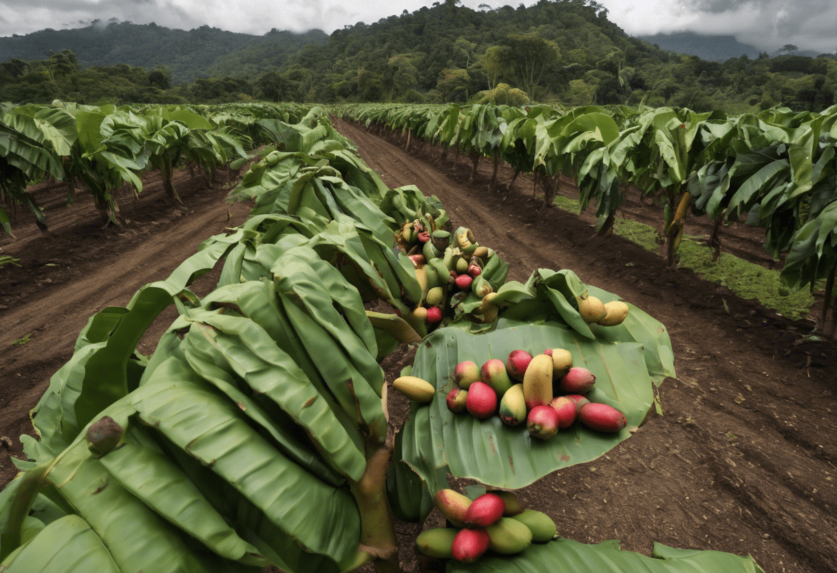 Producción de Café y Plátano en Declive Afecta a la Agricultura Costarricense