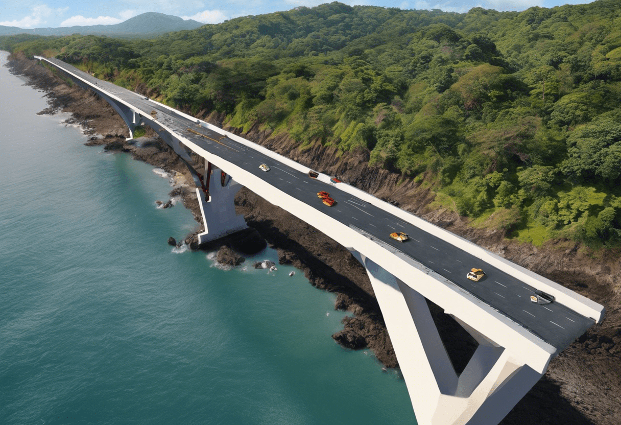 El icónico Puente Amistad de Costa Rica hacia la Costa del Pacífico está cerca de completarse: