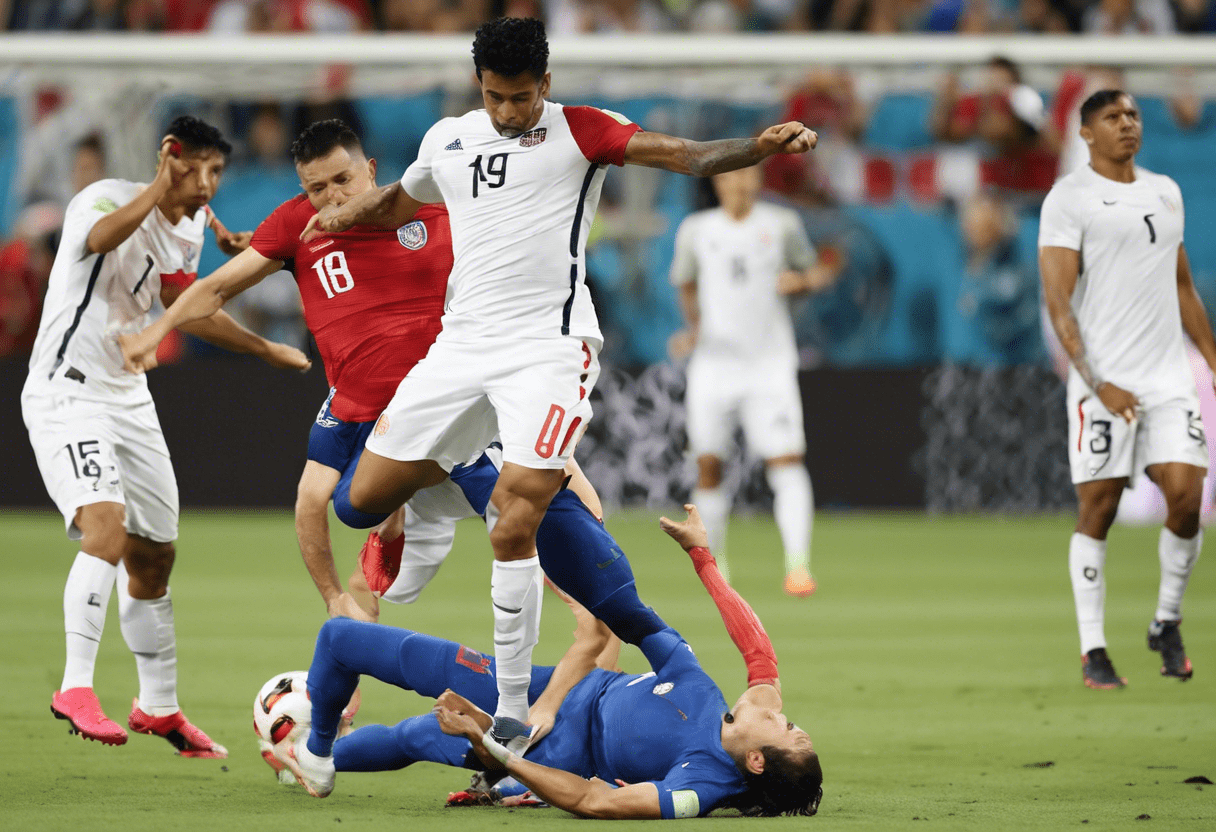 Costa Rica empata sin goles con Estados Unidos en el juego de despedida olímpica