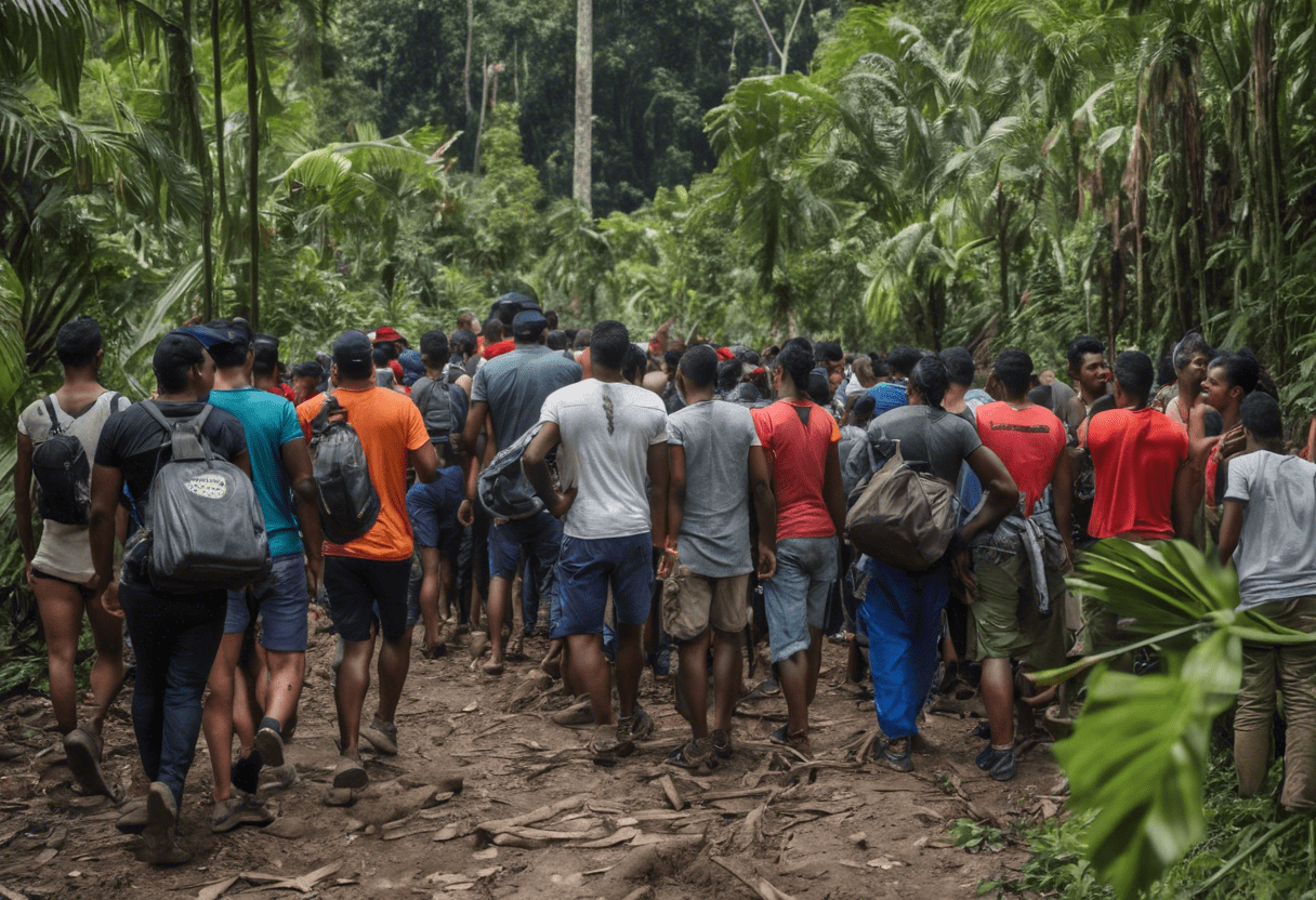 Panamá intensifica las deportaciones de migrantes que cruzan la jungla de Darién