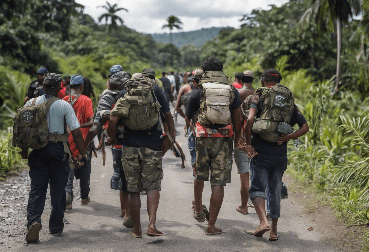 Panama Deports Migrants Through Darien Gap Under U.S.-Funded Program :