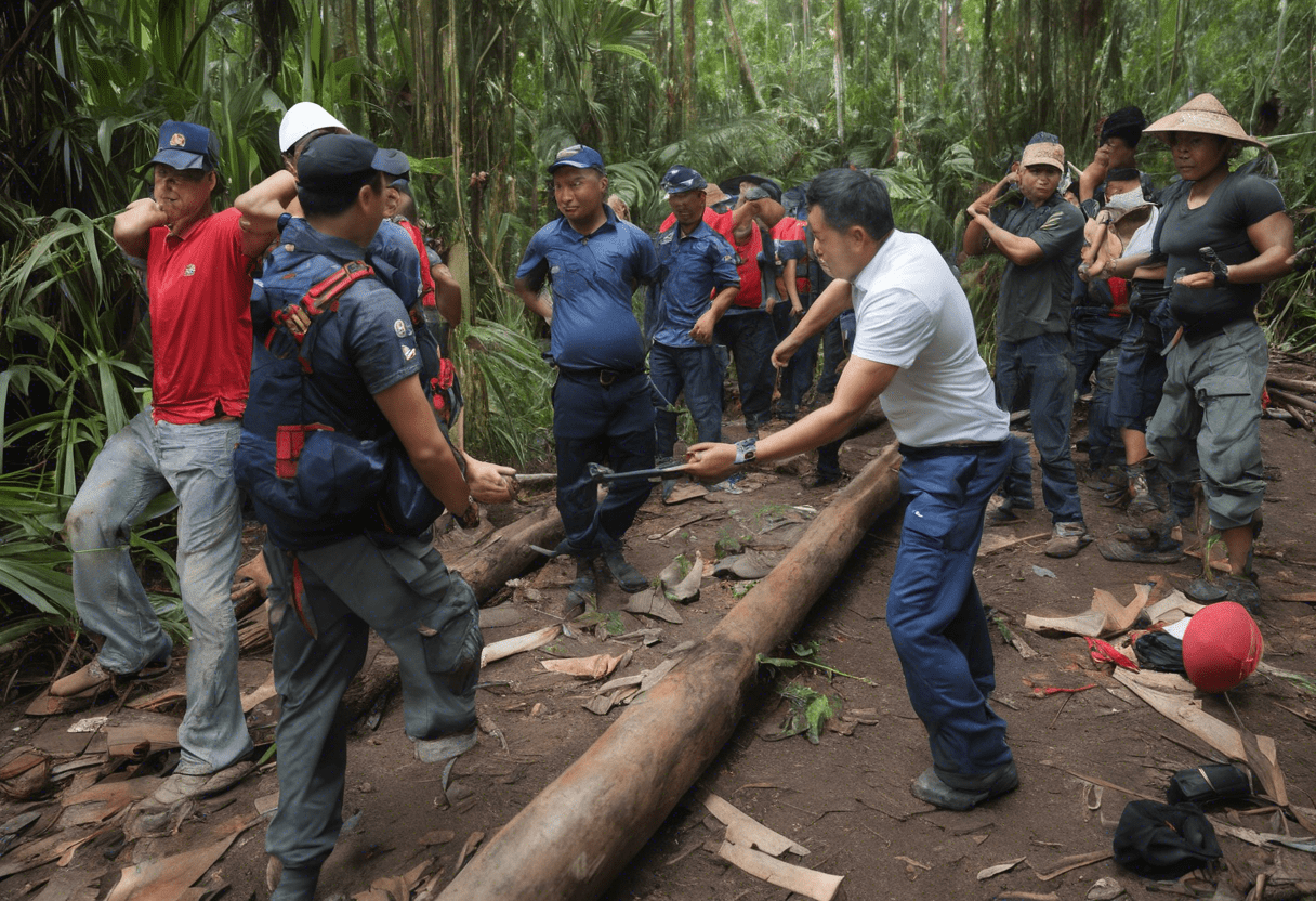 Panamá desmantela la “ruta VIP” para migrantes chinos en la selva de Darién