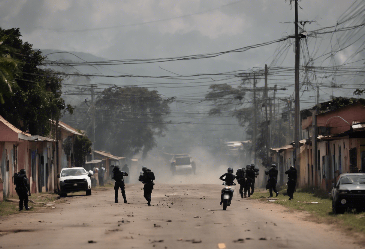 La violencia de pandillas en Honduras obliga a miles a huir.