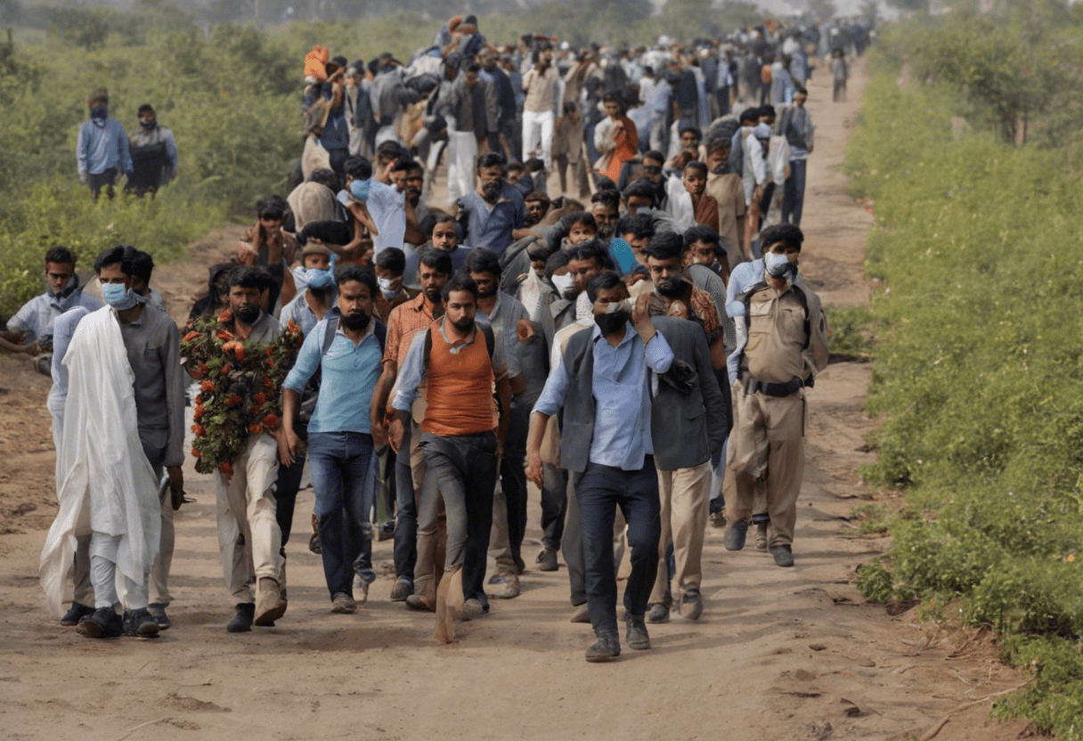 130 Migrants Sent Back from India