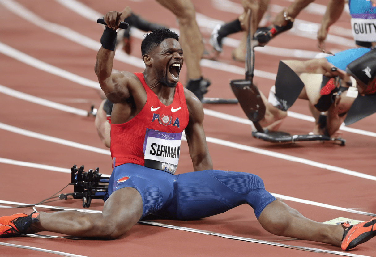 Costa Rica celebra que Sherman Guity gane la medalla de oro paralímpica en los 100m