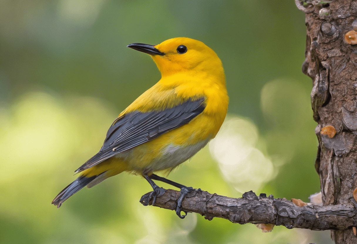 Observación de aves en Costa Rica: el chipe protonotario: