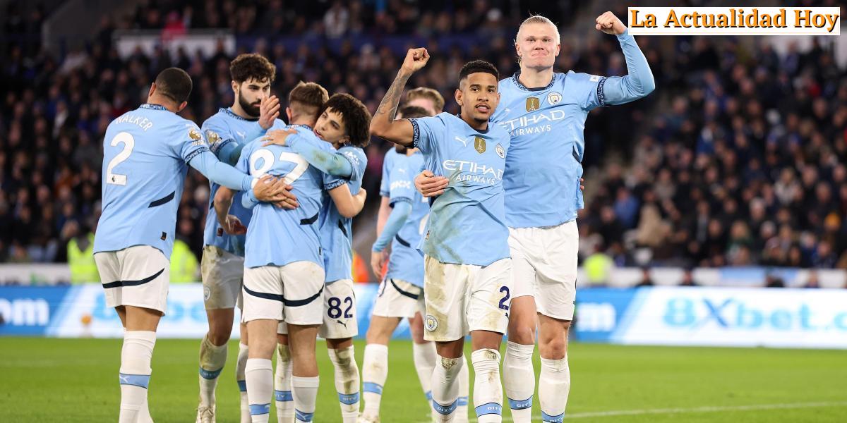 El Manchester City se reivindica con una victoria ante el Leicester City en la Premier League