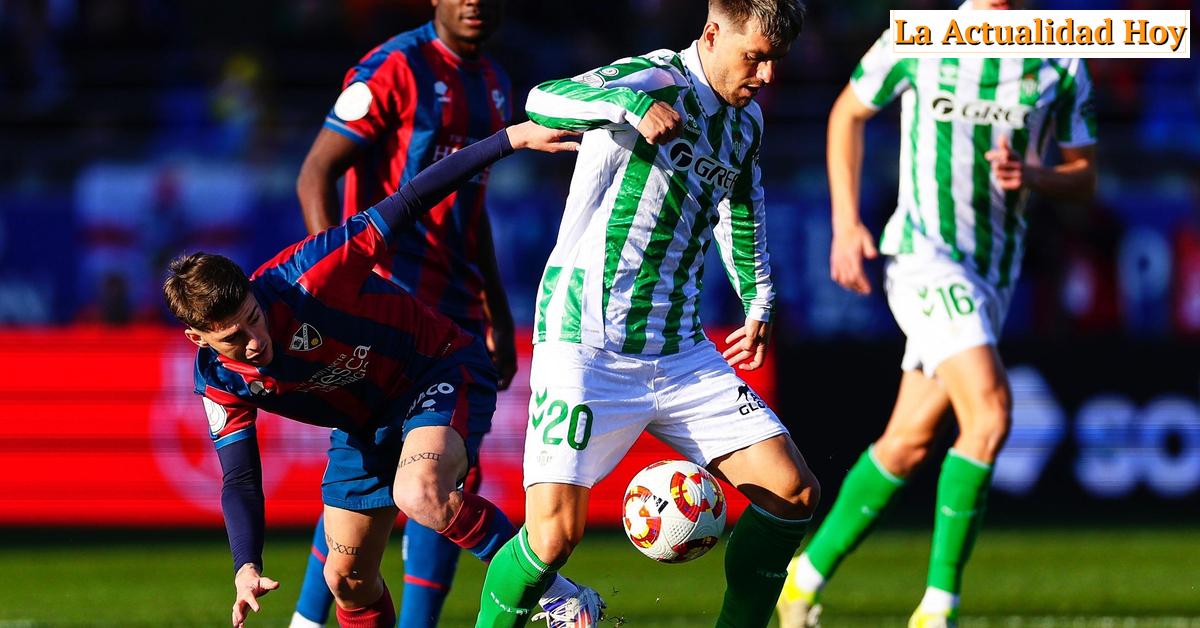 Copa del Rey: El emocionante enfrentamiento entre Huesca y Betis llega hoy a la cancha