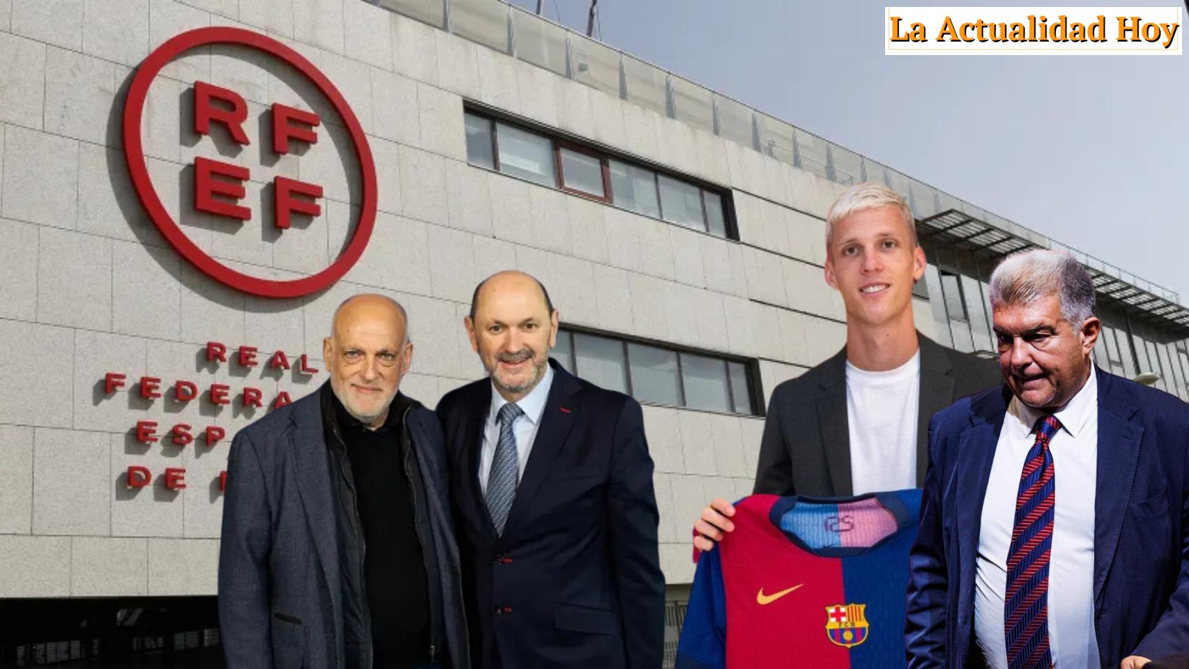 El FC Barcelona enfrenta un desafío legal para inscribir a Dani Olmo y Pau Víctor en La Liga