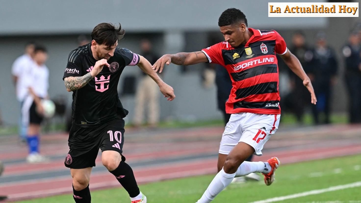 Inter Miami inicia su gira amistosa en Panamá ante Sporting San Miguelito con Messi en acción