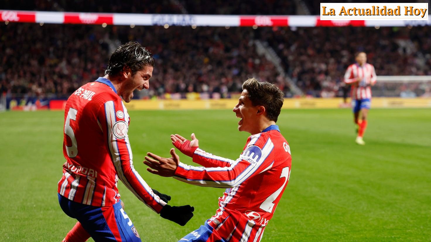 Atlético de Madrid Domina con una Contundente Victoria 5-0 sobre Getafe en la Copa del Rey