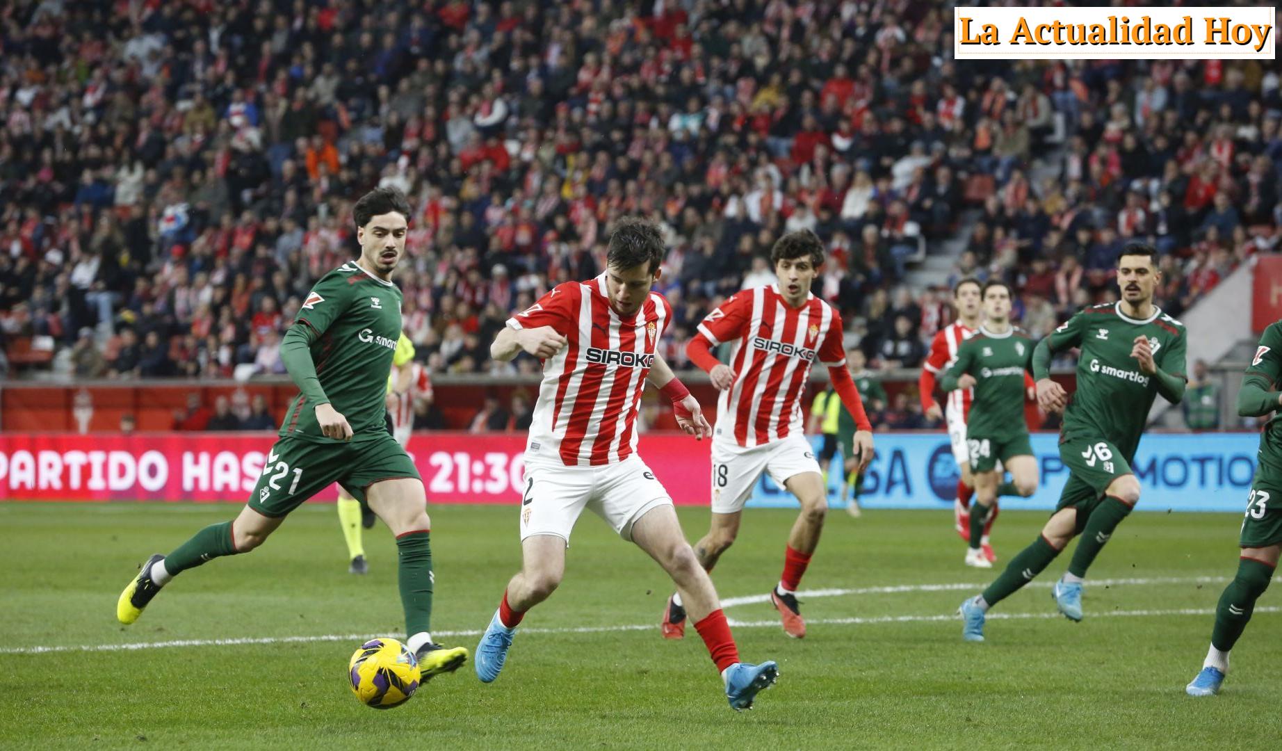 El Sporting y el Eibar empatan en un duelo sin goles en LaLiga Hypermotion